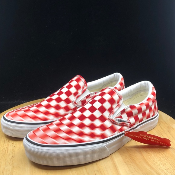 vans checkered trippy